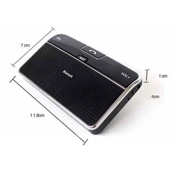 [variant_title] - Wireless Bluetooth Car Kit Set Handsfree Speakerphone V4.0 Multipoint Sun Visor Speaker for Phone Smartphones Car Charger