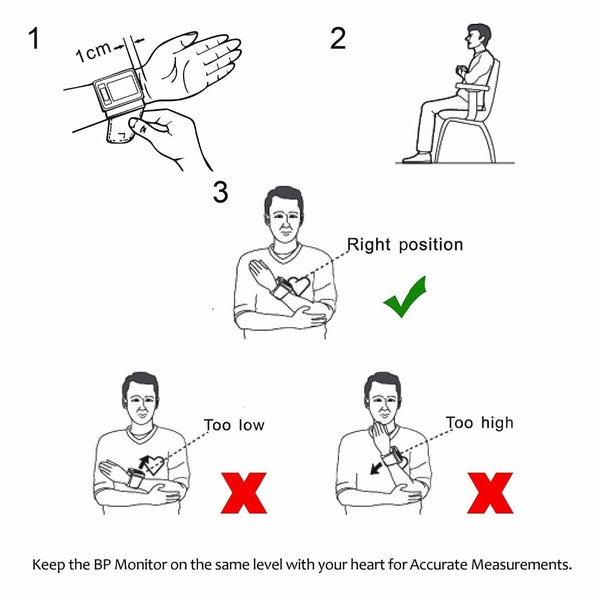 [variant_title] - ZOSS  English or Russian Voice Cuff Wrist Sphygmomanometer Blood Presure Meter Monitor Heart Rate Pulse Portable Tonometer BP