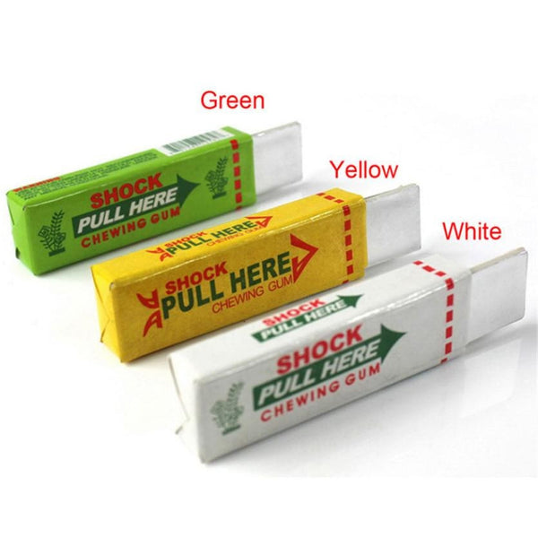 [variant_title] - Safety Trick Joke Toy Electric Shock Shocking funny Pull Head Chewing gum Gags & Practical