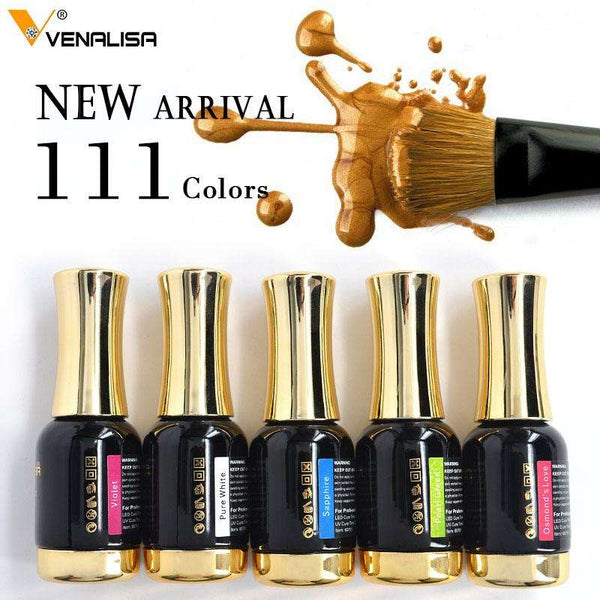 [variant_title] - #60751  2019 New Venalisa Nail Paint Gel 12ml 120 colors Gel Polish Nail Gel Soak Off UV Gel Polish Nail Lacquer Varnishes