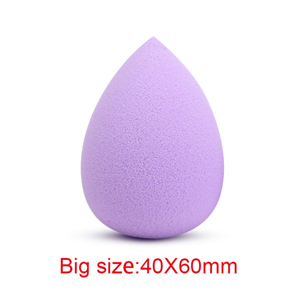 Large Light Purple - Cocute Beauty Sponge Foundation Powder Smooth Makeup Sponge for Lady Make Up Cosmetic Puff High Quality