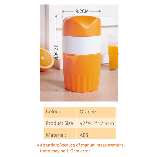 [variant_title] - High Quality Manual Citrus Juicer for Orange Lemon Fruit Squeezer 100% Original Juice Child Healthy Life Potable Juicer Machine