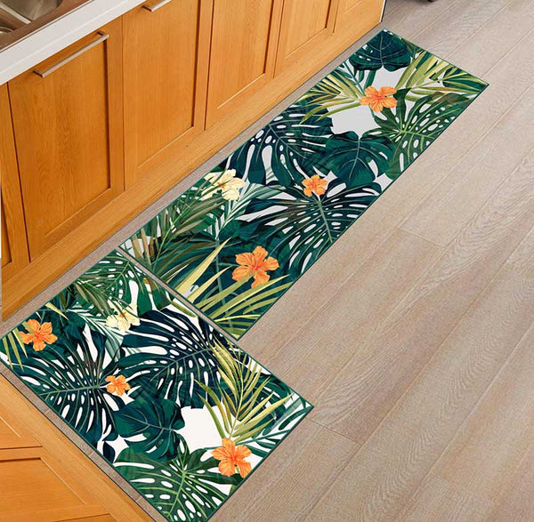 12 / 50x80cm - Kitchen Mat Cheaper Anti-slip Modern Area Rugs Living Room Balcony Bathroom Printed Carpet Doormat Hallway Geometric Bath Mat