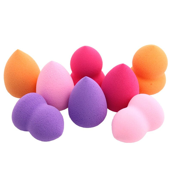 [variant_title] - Sinso 4Pcs Makeup Sponge Top Quality Real Soft Powder Beauty Cosmetic Puff Soft Make up Cosmetic Tools Water-Drop Shape 8Colors