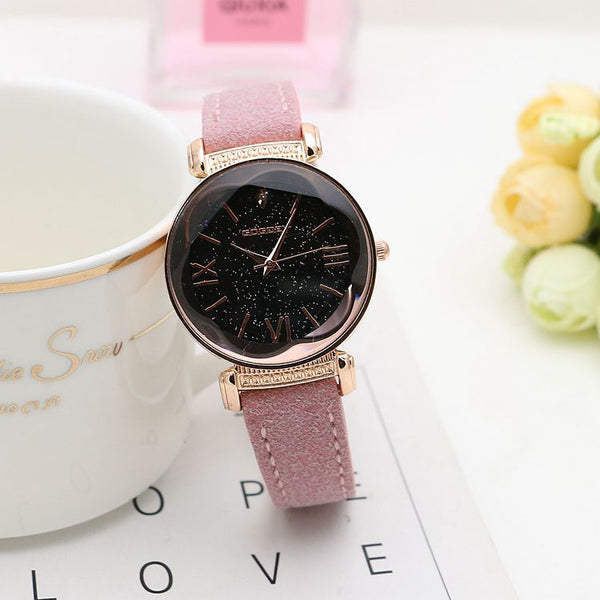 Pink - New Fashion Gogoey Brand Rose Gold Leather Watches Women ladies casual dress quartz wristwatch reloj mujer go4417