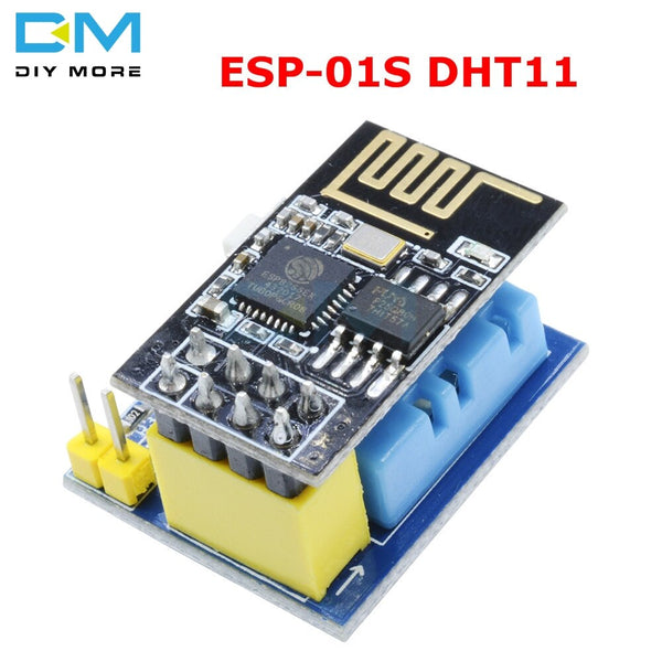 Green - ESP8266 ESP-01/ESP-01S DHT11 Serial Temperature Humidity Sensor Transceiver Receiver Module for Arduino NodeMCU Wireless WIFI