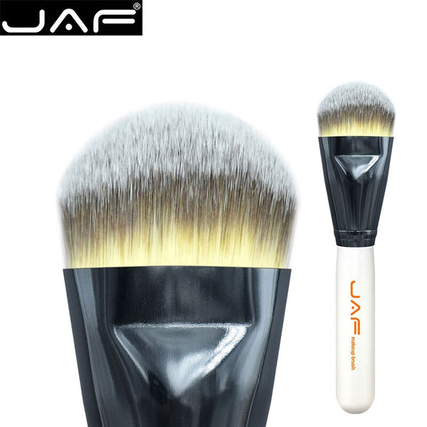 18STF-W - JAF Extra Large Kabuki Makeup Brush for Liquide Foundation and Face Cream Superfine Synthetic Taklon Vegan 18STYF