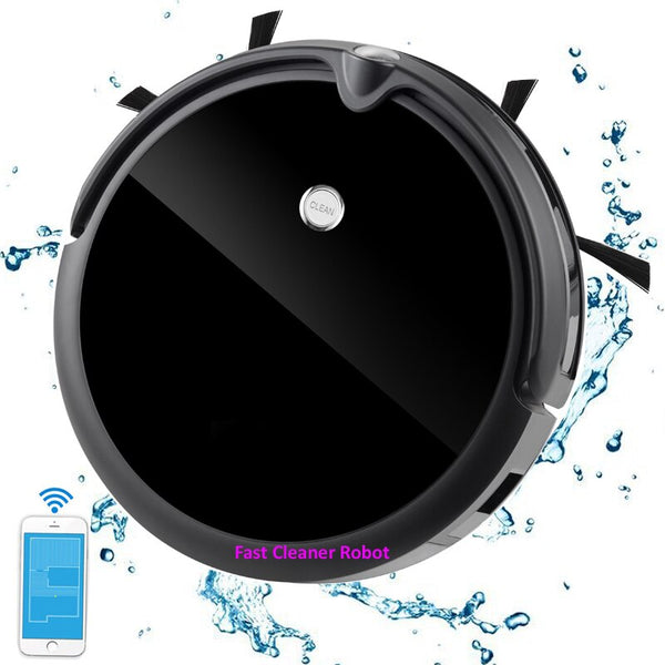 [variant_title] - Newest Robot Vacuum Cleaner With Camera,Mapping Navigation Smart Memory,Water tank,Smartphone Wifi APP Control,lithium battery