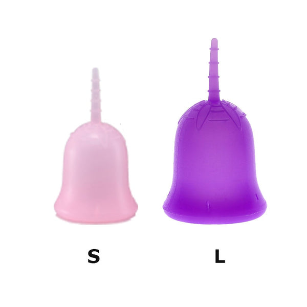 1L Purple-1S Pink / Large- 25ml - Anytime Feminine Hygiene Lady Cup Menstrual Cup Wholesale Reusable Medical Grade Silicone For Women Menstruation