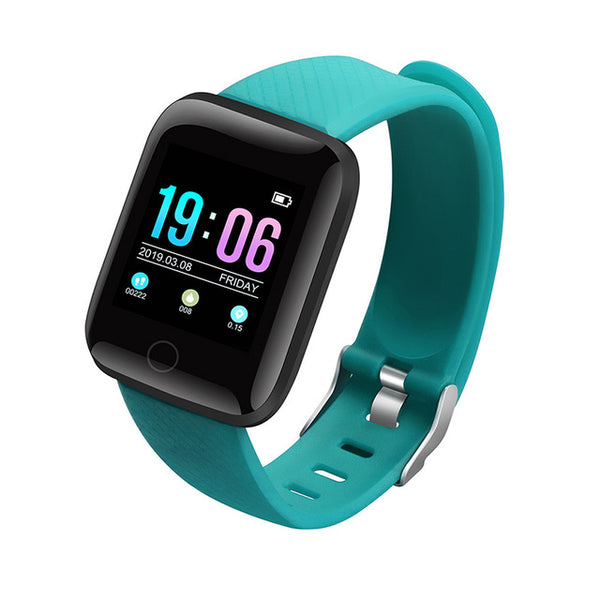 green - Hembeer D13 Smart Watch Men Women For Android Apple Phone Waterproof Heart Rate Tracker Blood Pressure Oxygen Sport Smartwatch