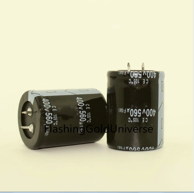 [variant_title] - 12PCS-2PCS 400V 560UF 560UF 400V 400V560UF Electrolytic Capacitor  volume 30*50MM 35*50MM best quality