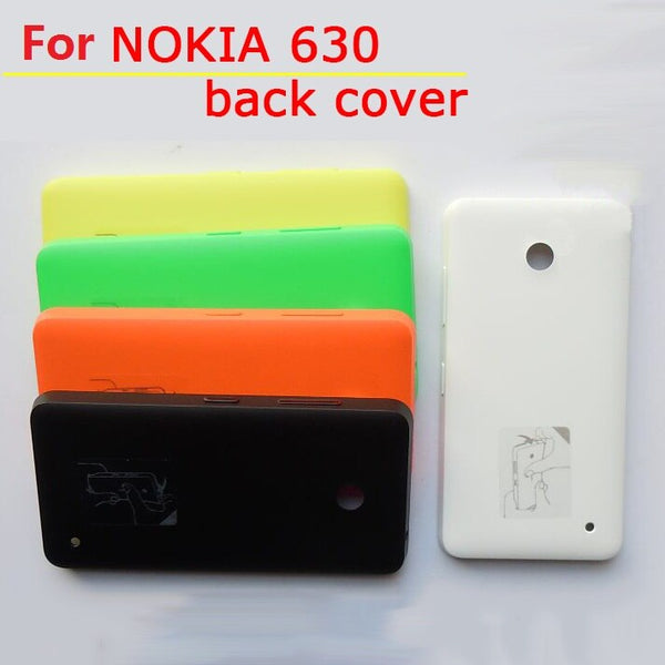 [variant_title] - Premium Genuine Phone back housing for Nokia 630 635 back cover for Lumia nokia 635 rear battery case cover Protective Guard