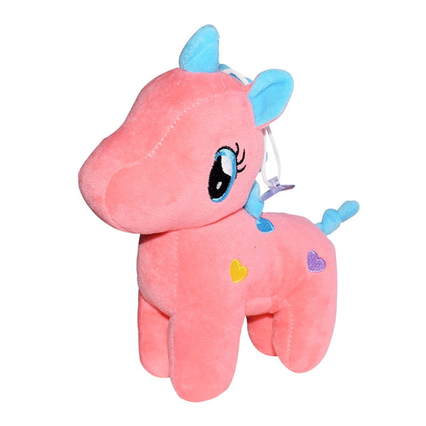 20cm pink - 20/22cm Cute Unicorn Plush Toy Soft Doll Unicorns Stuffed Animal Unicorn Cuddle Appease Sleeping Pillow Gift for Children