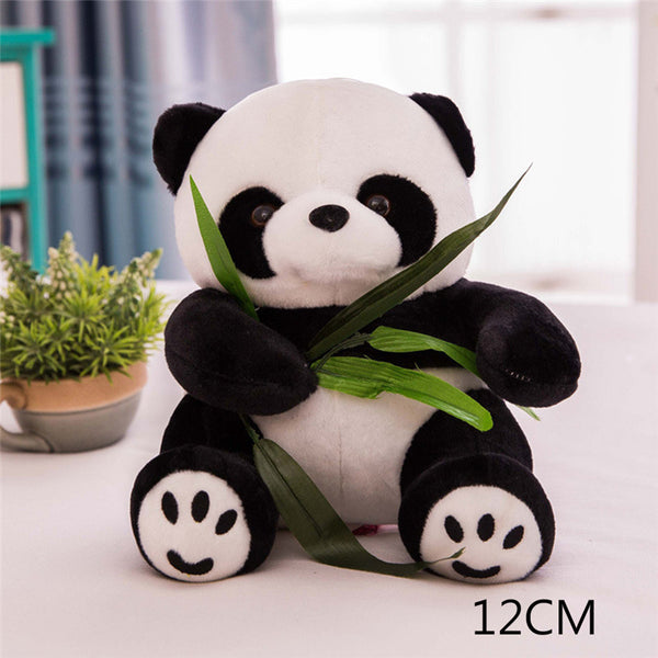 12cm / 11cm-30cm - 9-16cm 1 piece large size Panda Doll Plush Toy baby bear pillow panda cloth doll kids toys baby birthday gift for Children