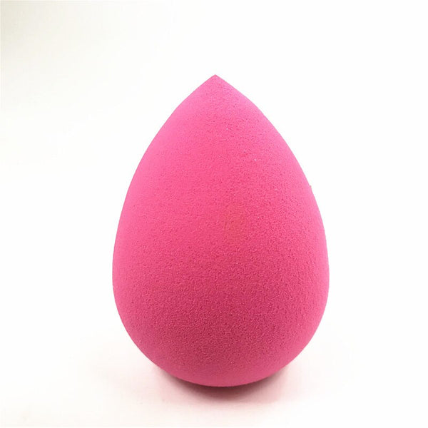 Rose red - 1pcs Cosmetic Puff Powder Puff Smooth Women's Makeup Foundation Sponge Beauty to Make Up Tools Accessories Water-drop Shape