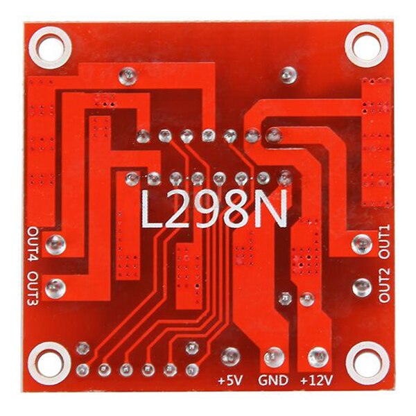 [variant_title] - L298N Dual H Bridge DC Stepper Motor Drive Controller Board Module for Arduino Red