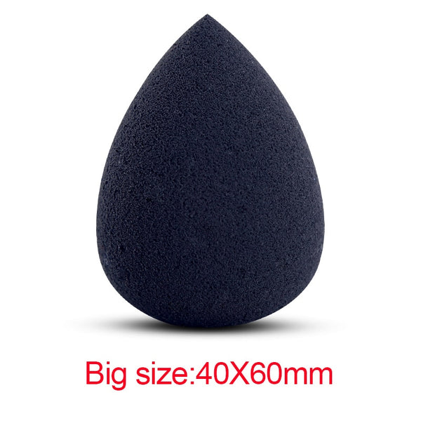 Large Black - Cocute Beauty Sponge Foundation Powder Smooth Makeup Sponge for Lady Make Up Cosmetic Puff High Quality