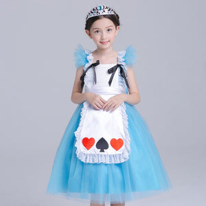 [variant_title] - Role Playing girl costume cosplay Halloween cartoon character costume cute Sleeveless Casual baby girl Princess Dress Wedding