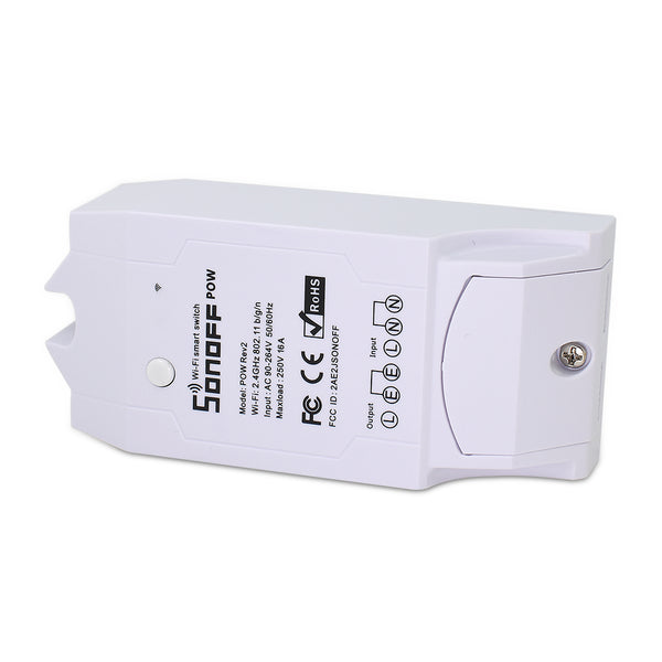 [variant_title] - 3pcs Sonoff POW R2 Wifi Switch Real Time Power Consumption Measurement for Smart Home Automation