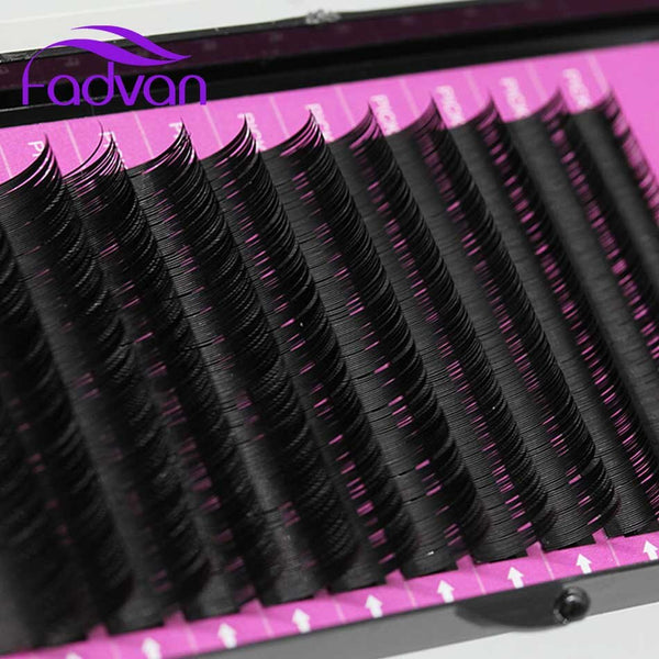 [variant_title] - New Arrival Mix Premium Natural Synthetic Mink Individual Eyelash Extension Makeup Cilia Professional Lash Extensions for Build