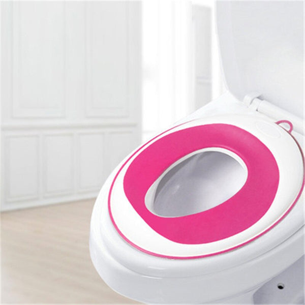 8 - Potty Training Seat for Toddler Toilet Seat Comfortable Non-Slip Kids Toilet Seats with Hanging Ring Children Pot Chair Pad