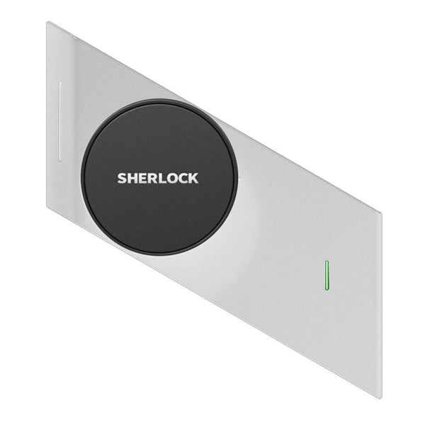 Silver A - Anti-Theft Keyless Electronic for Sherlock S2 Home APP Control Smart Door Lock