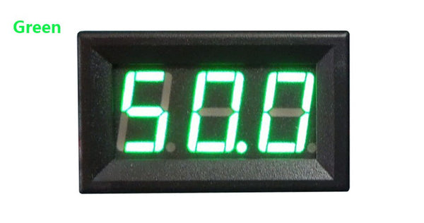 Green / 1000A - YB27C DC LED Digital Ammeter DC Digital Ammeter DC 999mA 10A 20A 50A 100A 200A 500A 1000A Current Meters Amper Current Meter