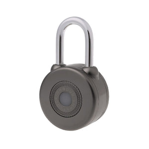 Grey - Electronic Wireless Lock Keyless Smart Bluetooth Padlock Master Keys Type Lock with APP Control for Bike Motorycle Home Doorlock