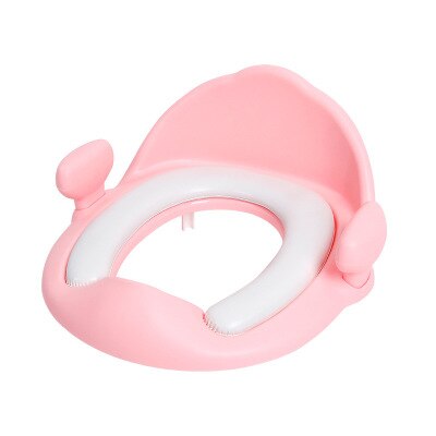 Pink - Newborn Soft Toilet Chair Toddler Portable Potty Training Seat Baby Padded Comfortable Potty Kid Multifunctional Plastic Potties