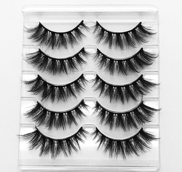 006 - NEW 13 Styles 1/3/5/6 pair Mink Hair False Eyelashes Natural/Thick Long Eye Lashes Wispy Makeup Beauty Extension Tools Wimpers