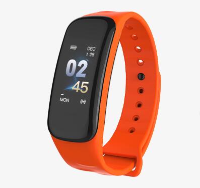 Orange - Wearpai C1Plus Men Sport Watches Heart rate Blood Pressure  Sleep Monitoring FitnessTracker Digital Clock Relogio Inteligente