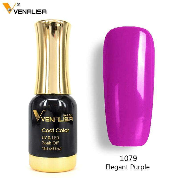 1079 - #60751  2019 New Venalisa Nail Paint Gel 12ml 120 colors Gel Polish Nail Gel Soak Off UV Gel Polish Nail Lacquer Varnishes