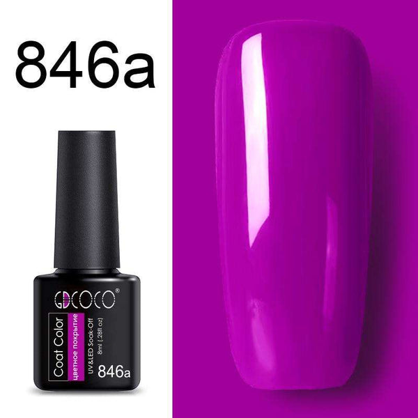 846a - #86102 GDCOCO 2019 New Arrival Primer Gel Varnish Soak Off UV LED Gel Nail Polish Base Coat No Wipe Top Color Gel Polish
