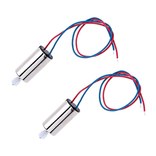 2PCS blue red - Original Motor SYMA X5SC X5SW X5HC X5HW X5UC X5UW X9 X9S RC Drone CW CCW Main Motors Quadcopter Spare Parts Engine Accessories