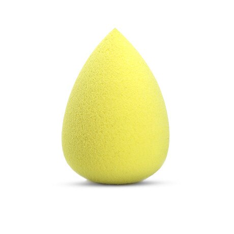 Yellow - Beauty Makeup Foundation Sponge Waterdrop Shape Cosmetic Puff Make Up Professional Blender Powder Smooth Facial Puff