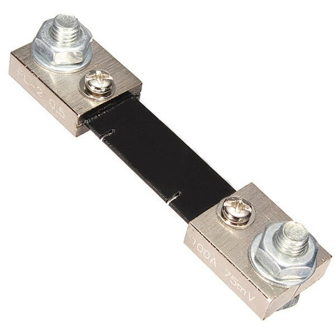 Default Title - 100A 75mV FL-2 DC Current Shunt Resistor For Amp Ampere Panel Meter