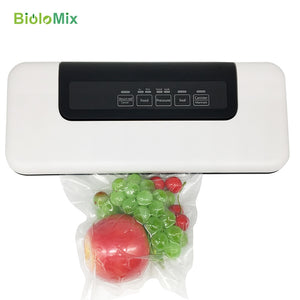 [variant_title] - Automatic Vacuum Sealer Packer Vacuum Air Sealing Packing Machine For Food Preservation Dry, Wet, Soft Food with Free 10pcs Bags