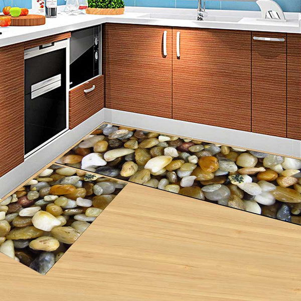 [variant_title] - Kitchen Mat Cheaper Anti-slip Modern Area Rugs Living Room Balcony Bathroom Printed Carpet Doormat Hallway Geometric Bath Mat