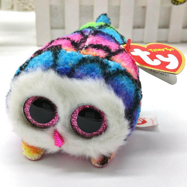 11 / 0-10cm - TY Beanie Boo teeny tys Plush - Icy the Seal 9cm Ty Beanie Boos Big Eyes Plush Toy Doll Purple Panda Baby Kids Gift Mini Toys