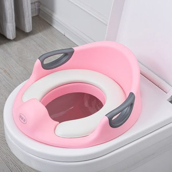 Pink - Child Multifunctional Potty Baby Travel Potty Training Seat Portable Toilet Ring Kid Urinal Comfortable Assistant Toilet Potties