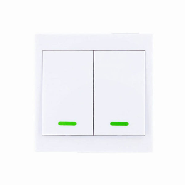 2CH / 315 MHz - 86 Wall Panel Wireless Remote Transmitter 1 2 3 Channel Sticky RF TX Smart For Home Living Room Bedroom 315 / 433 MHz
