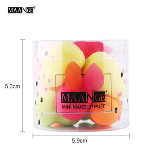 10 pcs - 10Pcs Cosmetic Puff Makeup Foundation Sponge Powder Smooth Beauty Cosmetic Various Make Up Sponge Beauty Tool With Box