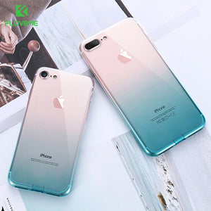 [variant_title] - FLOVEME For iPhone 6 6S iPhone 7 8 Plus Ultra Thin Cases for iPhone X XS Max XR Clear TPU Phone Cases For iPhone 5S 5 SE Fundas