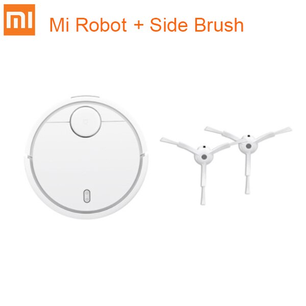 Add Side Brush / AU - Original XIAOMI Mijia Mi Robot Vacuum Cleaner for Home Automatic Sweeping Dust Sterilize Smart Planned Mobile App Remote Control