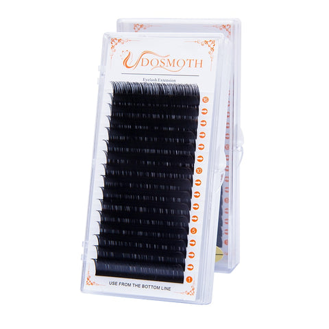 [variant_title] - High quality 16Rows thickness 0.03 to 0.20 Faux mink eyelashes individual eyelash lashes soft   extension False eyelash