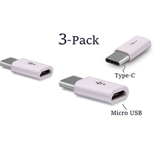 [variant_title] - 3PCS USB C Type-C Adapters for Xiaomi Mi8 mi A1 A2 MacBook Samsung Galaxy S8 Plus Note 8 9 S9 OnePlus 5 3 3T 5T 6 6T Accessories