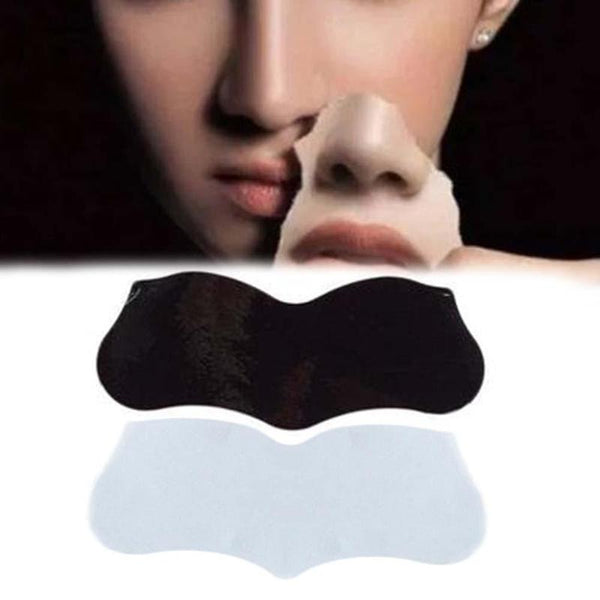 [variant_title] - 10PCS Bamboo Charcoal Blackhead Remover Deep Nose Pore Cleasing Strip Nose Sticker Pig Nose Mask Charcoal Pore Strip Deep Clean