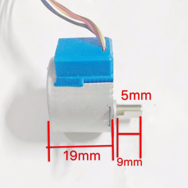 [variant_title] - 24BYJ48 Gear Stepper Motor Micro DC 5V Reduction Stepper Motor 4 Phase 5 Wire Stepper Motor Reduction Ratio 1/64 For Arduino