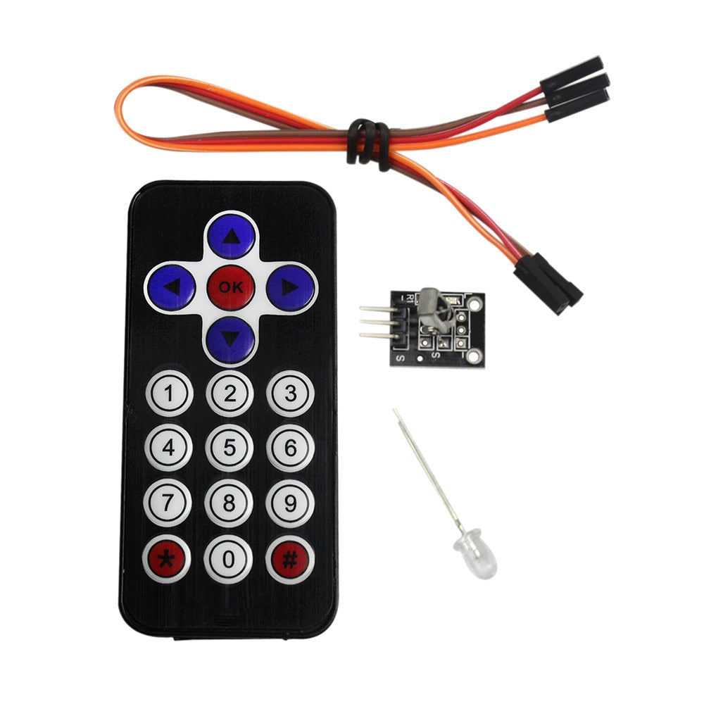 Default Title - Smart Electronics Infrared IR Wireless Remote Control Module Kits HX1838 for arduino Diy Kit