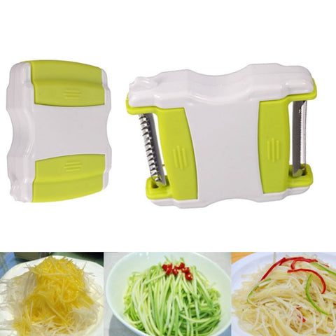 Default Title - Best Price Durable Newest Vegetable Fruit Multifunction Twister Cutter Slicer Scraper Plane Peeler Device Kitchen Home Tool